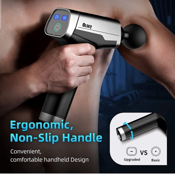 Massage gun with 12 heads - Picture 2 of 11